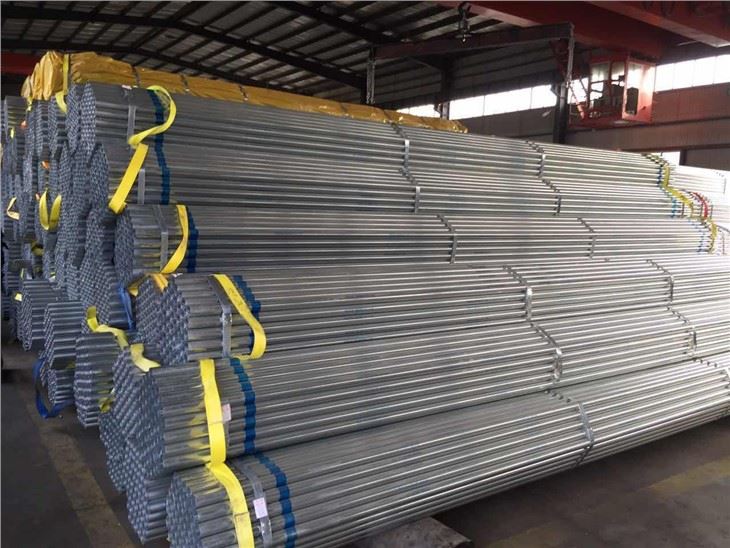 BS1387 Carbon Welded Steel Pipe Hot Dipped Galvanized Steel Pipe
