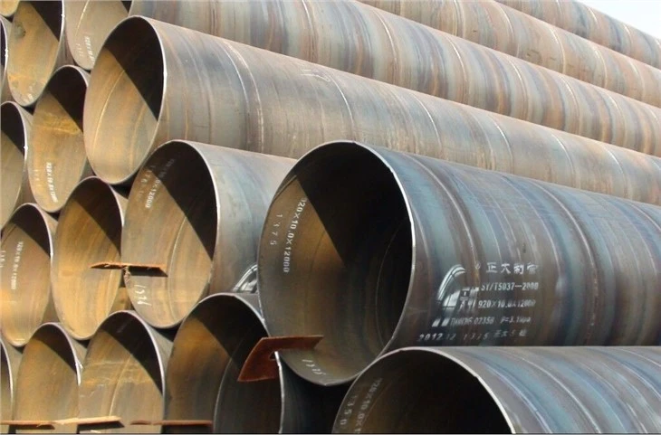 Large Diameter Specification 1 m Diameter Spiral Welded Carbon Steel Pipe With Low Price